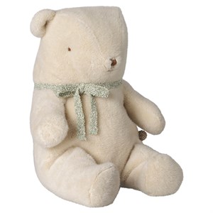 Maileg - Teddy plush bamse, Medium - Off white